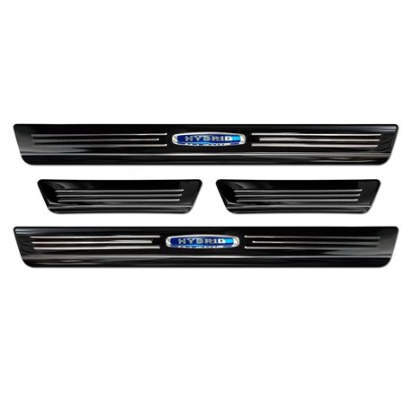 Sill trims for BMW X6 Coupe Hybrid 2019- | Stainless steel