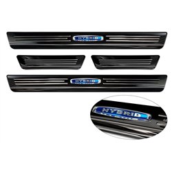 Sill trims for BMW X6 Coupe Hybrid 2019- | Stainless steel