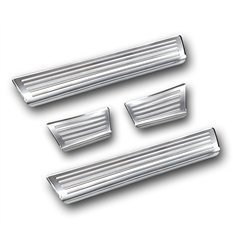 Sill trims for Citroen C3 Aircross 2017-2024 Stainless steel