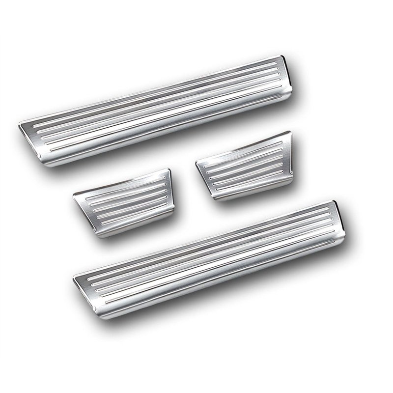 Sill trims for Citroen C3 Aircross 2017-2024 Stainless steel