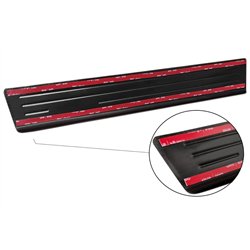 Sill trims for Citroen C4 X Sedan 4D 2023- Black Stainless steel