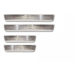 Sill trims for Citroen C4 X Sedan 4D 2023- Silver Stainless steel