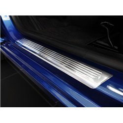 Listwy progowe do Dacia Sandero Hatchback 2021- | Stal nierdzewna