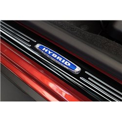 Front sill trims for Dacia Jogger Hybrid 2022- | Stainless steel
