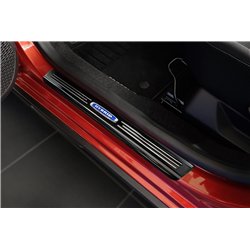 Front sill trims for Dacia Jogger Hybrid 2022- | Stainless steel