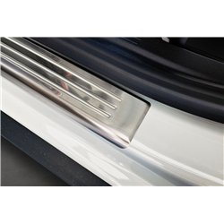 Listwy progowe do Dacia Duster 2024- | Srebrny Stal nierdzewna