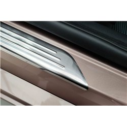 Front sill trims for Fiat 500e Cabrio Convertible Kabriolet 2D 2020-