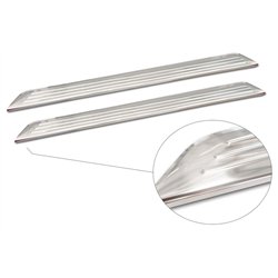 Front sill trims for Fiat 500 Convertible Hatchback 3D FL 2015-2024