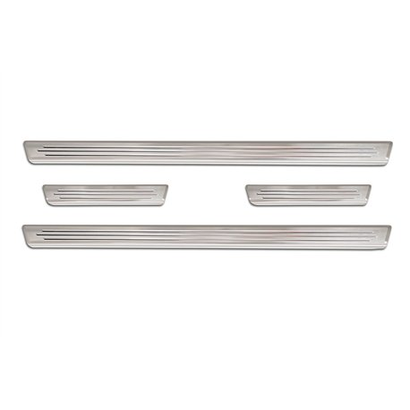 Sill trims for Fiat 600 Hatchback 5D 2023- | Stainless steel