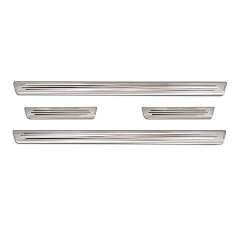 Sill trims for Fiat 600 Hatchback 5D 2023- | Stainless steel