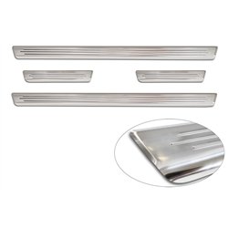 Sill trims for Fiat 600 Hatchback 5D 2023- | Stainless steel