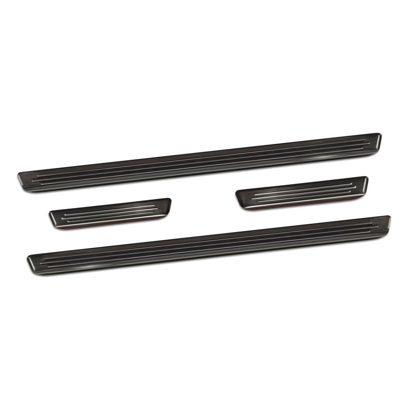 Sill trims for Fiat 600 Hatchback 5D 2023- | Stainless steel