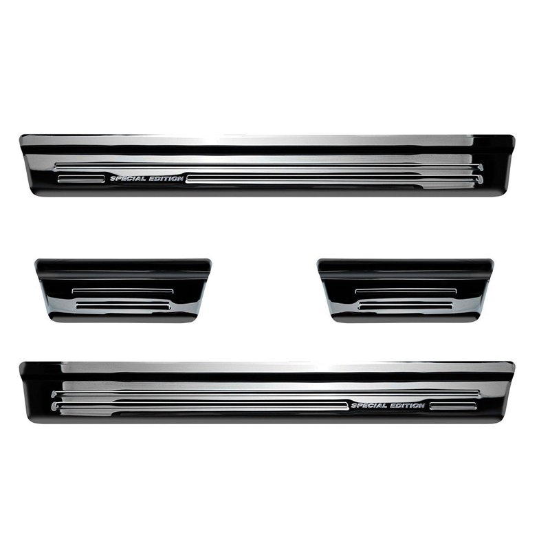 Sill trims for Honda CR-V 2016-2023 | Stainless steel