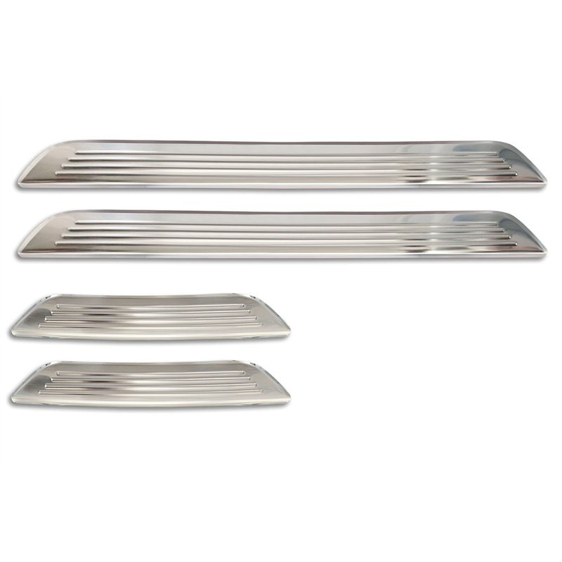 Sill trims for Honda ZR-V 2022- | Silver Stainless steel Brushed