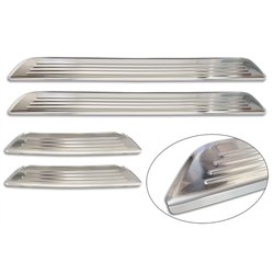 Sill trims for Honda ZR-V 2022- | Silver Stainless steel Brushed