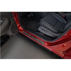 Sill trims for Honda ZR-V I 2022- | Black Stainless steel Brushed