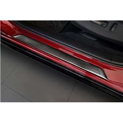 Sill trims for Honda ZR-V I 2022- | Black Stainless steel Brushed