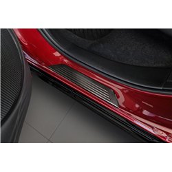 Listwy progowe do Honda ZR-V 2022- | Czarny Stal nierdzewna