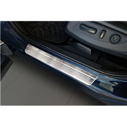 Sill trims for Honda CR-V 2022- | Silver Stainless steel Brushed