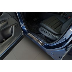 Listwy progowe do Honda CR-V 2022- | Czarny Stal nierdzewna