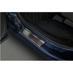 Sill trims for Honda CR-V 2022- | Black Stainless steel Brushed