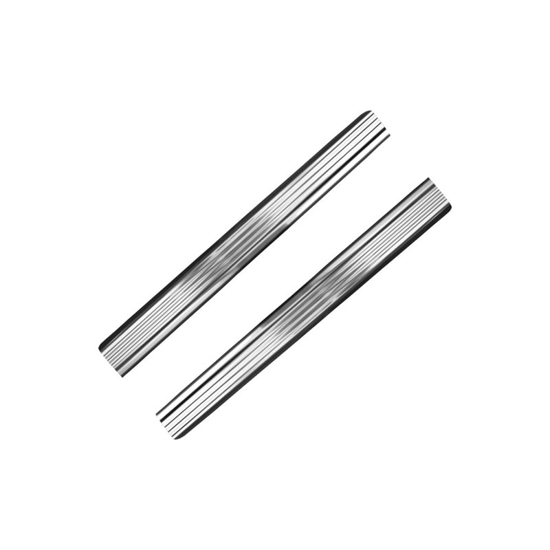 Front sill trims for KIA Rio Hatchback 3D 2011-2017