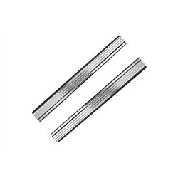 Front sill trims for KIA Rio Hatchback 5D 2011-2017