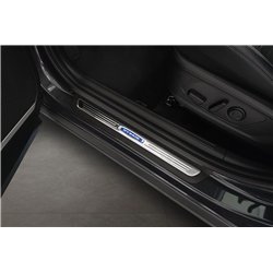 Front sill trims for KIA Sportage 2022- | Silver Stainless steel
