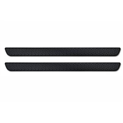 Front sill trims for KIA Sportage V 2022- | Black Aluminum Ribbed
