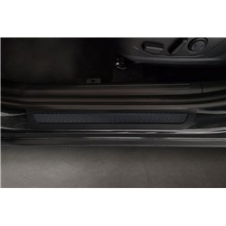 Listwy progowe przednie do KIA Sportage 2022- | Czarny Aluminium