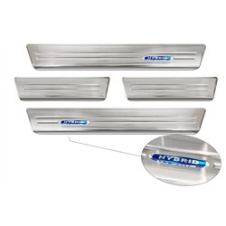 Sill trims for Mitsubishi Eclipse Cross 2017- | Stainless steel