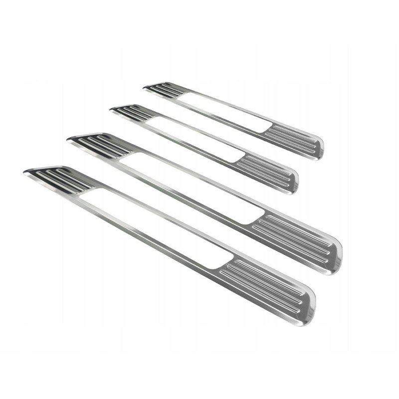 Inner sill trims for Mercedes V-Class 2014- | Stainless steel