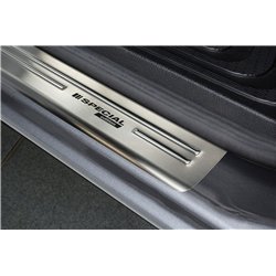 Front sill trims for Mercedes Vito 2014- | Silver Stainless steel