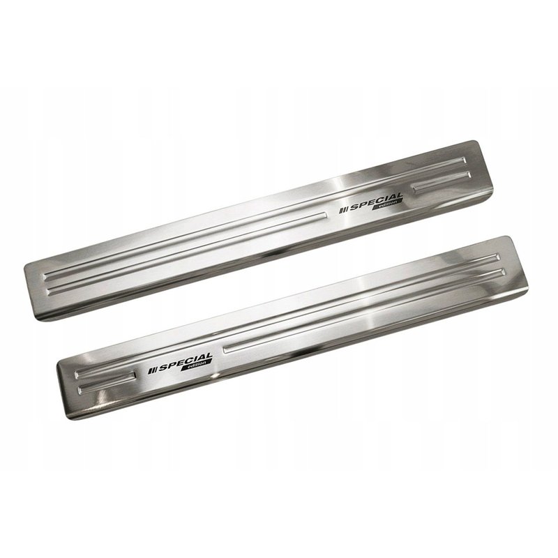 Front sill trims for Mercedes V-Class 2014- | Stainless steel