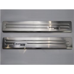 Front sill trims for Mercedes V-Class 2014- | Stainless steel