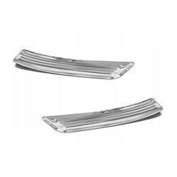 Rear sill trims for Mercedes GLA 2014-2019 | Stainless steel