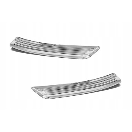 Rear sill trims for Mercedes GLA 2014-2019 | Stainless steel