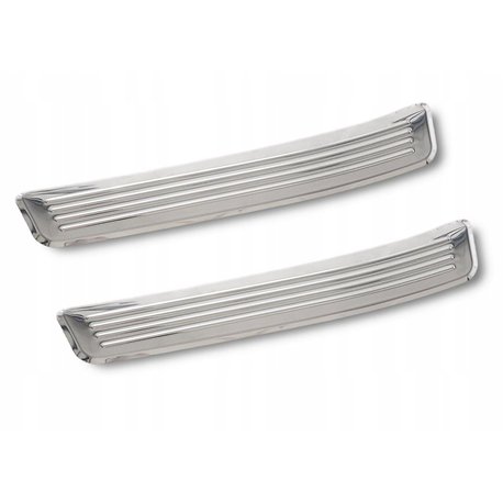 Rear sill trims for Mercedes B-Class 2019- | Stainless steel