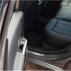 Rear sill trims for Mercedes B-Class 2019- | Stainless steel