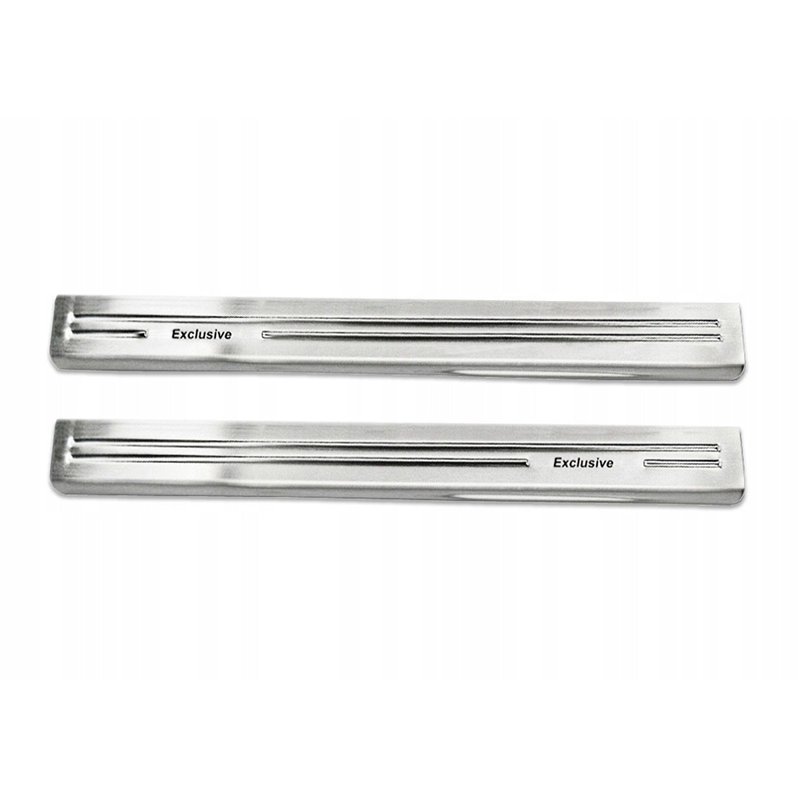 Front sill trims for Mercedes V-Class 2014- | Stainless steel