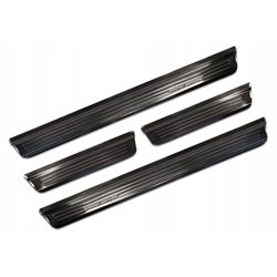 Sill trims for Nissan Qashqai 2021- | Black Stainless steel