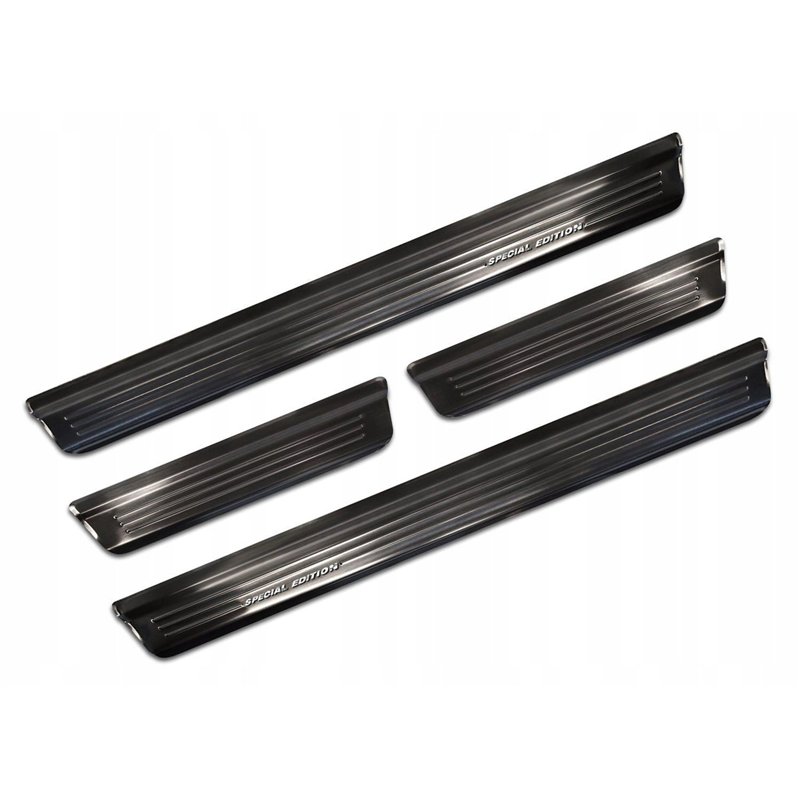 Sill trims for Nissan Qashqai 2021- | Black Stainless steel