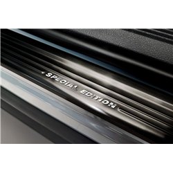 Listwy progowe do Nissan Qashqai 2021- | Czarny Stal nierdzewna