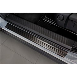 Sill trims for Nissan Qashqai 2021- | Black Stainless steel