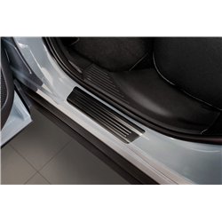 Sill trims for Nissan Qashqai 2021- | Black Stainless steel