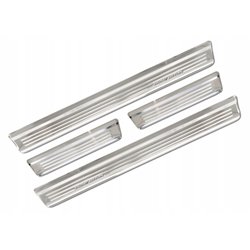 Sill trims for Nissan Qashqai 2021- | Silver Stainless steel