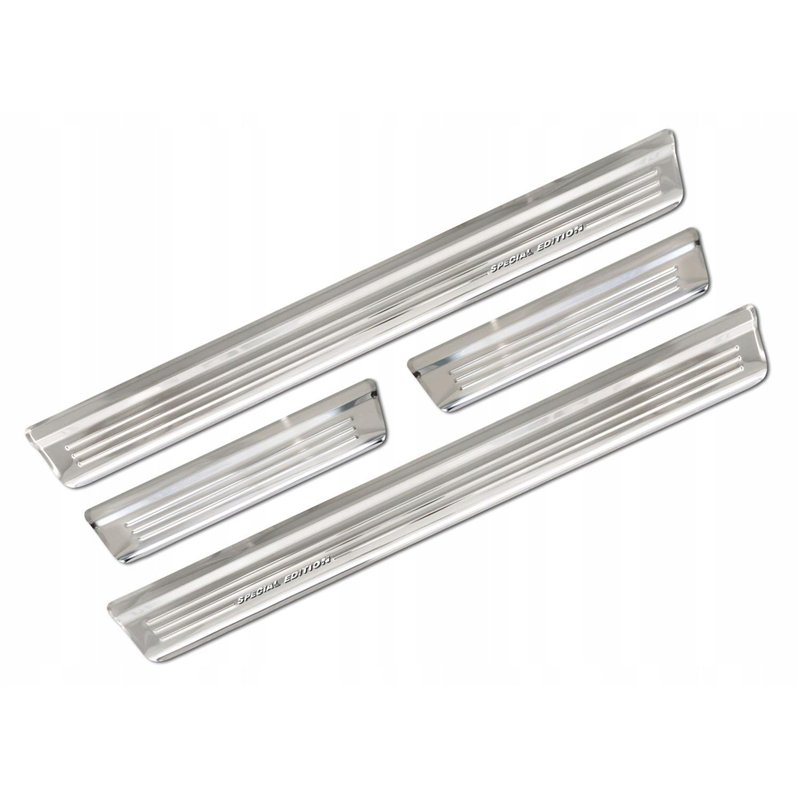 Sill trims for Nissan Qashqai 2021- | Silver Stainless steel