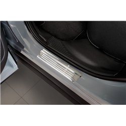 Sill trims for Nissan Qashqai 2021- | Silver Stainless steel