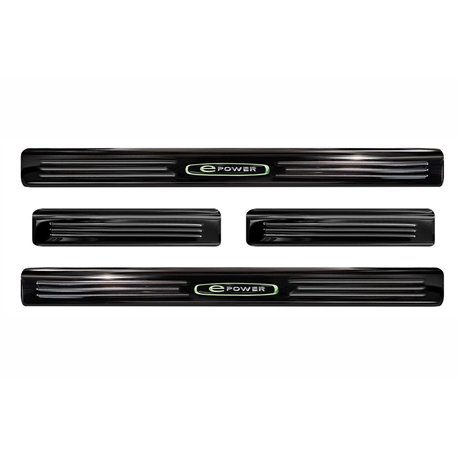 Sill trims for Nissan Leaf Hatchback 2018-2024 | Stainless steel