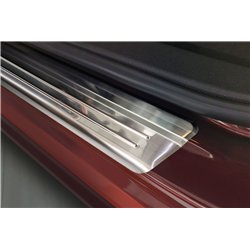 Sill trims for Nissan Juke 2019- | Silver Stainless steel Brushed